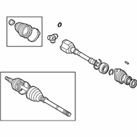 OEM Scion Axle Assembly - 43410-12821