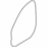 OEM 2022 BMW 750i xDrive Door Seal With Templates - 51-72-7-490-025