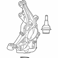 OEM 2022 Ford Explorer Knuckle - LB5Z-3K185-B