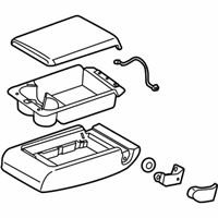 OEM Infiniti Rear Seat Armrest Assembly - 88700-1MA4A