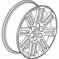 OEM 2014 Chevrolet Traverse Wheel, Alloy - 9597530