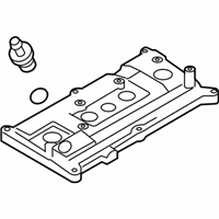 OEM Nissan Cube Cover Assembly - Valve Rocker - 13264-ED80B