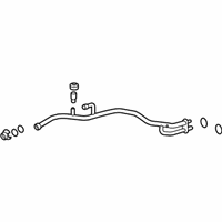 OEM 2019 Toyota Camry Rear Suction Hose - 88710-06540