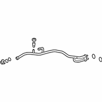 OEM 2020 Toyota Camry Rear Suction Hose - 88710-06540