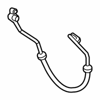 OEM 2022 Toyota Camry Discharge Hose - 88711-06390