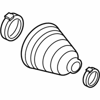 OEM 2013 BMW ActiveHybrid 3 Repair Kit Bellows, Exterior - 31-60-7-549-468