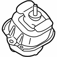 OEM 2010 BMW X6 Engine Mount - 22-11-6-780-653