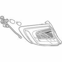 OEM Buick Tail Lamp Assembly - 26253087