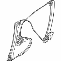 OEM 2013 BMW 640i Front Right Window Regulator - 51-33-7-223-652