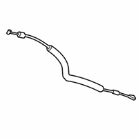 OEM 2016 Honda Pilot Cable, Rear Inside Handle - 72631-TG7-A00