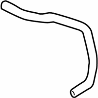 OEM Toyota Sienna Reservoir Hose - 44348-08040