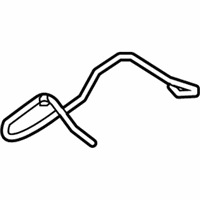 OEM 2009 Ford Taurus X Washer Hose - 8A4Z-17408-A