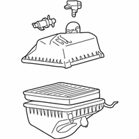 OEM 2002 Toyota Avalon Air Cleaner Assembly - 17700-0A110