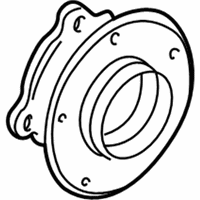 OEM 1997 BMW 540i Wheel Hub With Bearing, Front - 31-22-1-093-427