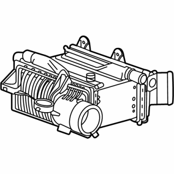 OEM 2022 Cadillac Escalade ESV Intercooler - 55512267