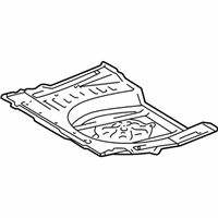 OEM 1999 Lexus RX300 Pan, Rear FLOOR. L/BOL - 58311-48906