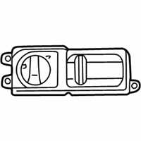 OEM 2000 Dodge Intrepid Switch-HEADLAMP And Fog Lamp - 4760154AH