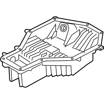 OEM BMW OIL PAN - 33-11-8-009-725