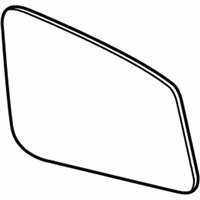 OEM 2018 BMW X1 Mirror Glass, Heated, Wide-Angle, Left - 51-16-7-285-005