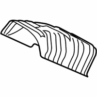 OEM 2017 Lexus RX350 INSULATOR, Front Floor - 58151-0E050