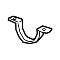 OEM 2018 Lexus RX350 Bracket, Exhaust Pipe - 17584-0P130