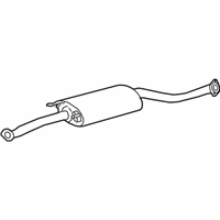 OEM Lexus RX350 Exhaust Tail Pipe Assembly - 17430-0P430