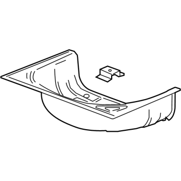 OEM Chevrolet Bolt EV Rear Floor Pan - 42779251