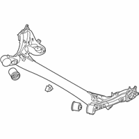 OEM Kia Forte5 Torsion Axle Complete - 55100A7102