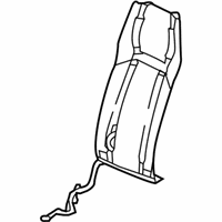 OEM 2020 Honda Civic Heater Set, Right Front Seat-Back - 81150-TBF-A01