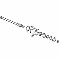 OEM Acura RL Shaft Assembly, Half - 44500-SP0-000