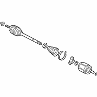 OEM 1996 Acura RL Driveshaft Set, Passenger Side - 44010-SZ3-A50