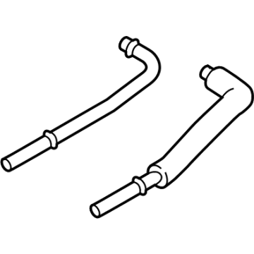 OEM BMW 740i xDrive Set Pipe - 64-11-9-361-714