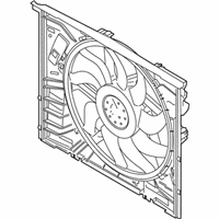 OEM 2021 Toyota GR Supra Fan & Motor - 16360-WAA03