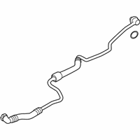 OEM 2014 BMW 550i GT xDrive Oil Cooling Pipe Outlet - 17-22-7-592-402
