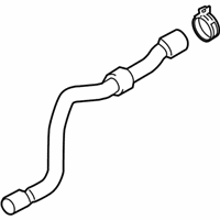 OEM 2012 BMW 550i GT xDrive Radiator Coolant Hose - 17-12-7-592-651