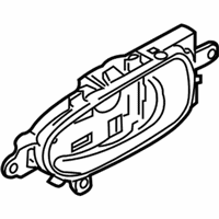 OEM Nissan Armada HANDLE ASSY-DOOR INSIDE, LH - 80671-1LA2A