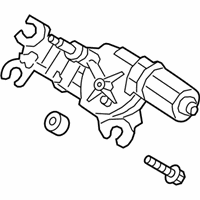 OEM Hyundai Veloster Rear Wiper Motor & Linkage Assembly - 98700-2V000