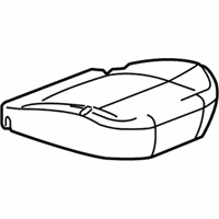 OEM Chevrolet Uplander Pad Asm, Rear Seat Cushion - 89044304