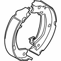 OEM 2008 Kia Amanti Parking Brake Shoe Kit - 583503FA01