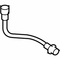 OEM 2009 Kia Amanti Rear Wheel Hose, Right - 587453F100