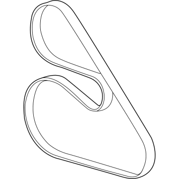 OEM 2020 Cadillac CT5 Serpentine Belt - 12688041