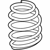 OEM 2013 Ford Fiesta Coil Spring - BE8Z-5310-B