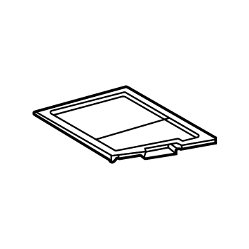 OEM Lexus NX450h+ PLATE, BATTERY SERVI - 58491-78010