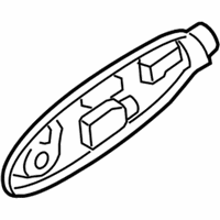 OEM 2008 Kia Rio5 Front Door Outside Handle Assembly, Left - 826501G050