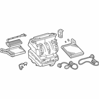 OEM 2009 Pontiac Vibe Evaporator Assembly - 19184652