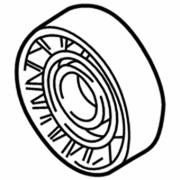 OEM 2003 BMW X5 Drive Belt Pulley - 11-28-7-500-560