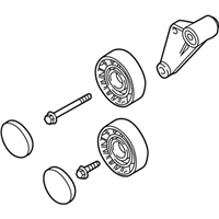 OEM 1998 BMW 740i Adjusting Pulley With Lever - 11-28-1-742-858