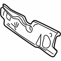 OEM Chrysler SILENCER-COWL PLENUM Panel Upper - 4580767AE