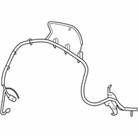 OEM 2007 Lincoln MKX Positive Cable - 7T4Z-14300-AB
