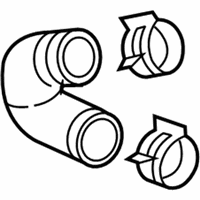 OEM 2017 Chevrolet Express 2500 Inlet Hose - 55486242